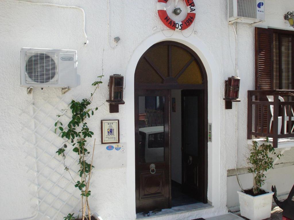 Pension Lagoudera Naxos City Rom bilde